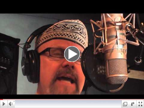 Tom Teasley tracking his new CD, 