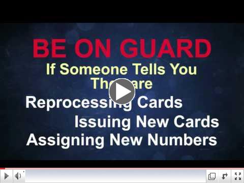 New Medicare Numbers - Don't Get Scammed