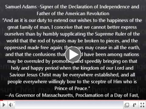 Quotes from our Christian Founding Fathers