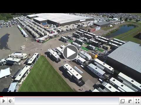 The staff from Flagg RV in Massachusetts talk about their business at the Elkhart Dealer Open House.