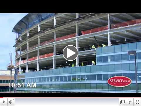 Glass installation time lapse video from Wausau Windows. 