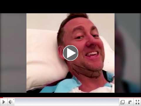 Ian Poulter get CoolSculpting to his chin(s)