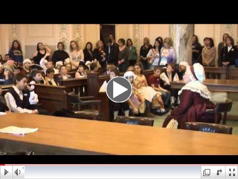 View a video about Colonial Day at the Capitol