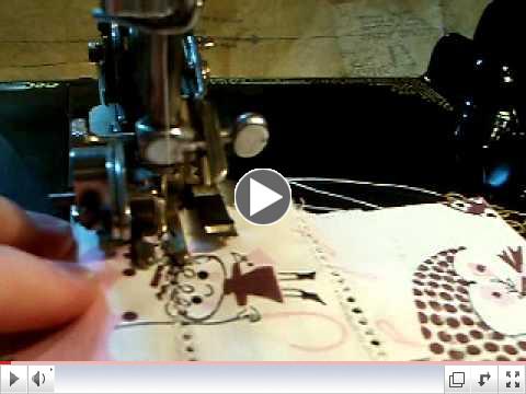 How to use the Singer Hemstitcher Attachment.MOV