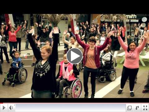 Amazing StarJam video of flashmob performing Gaga's Born this way