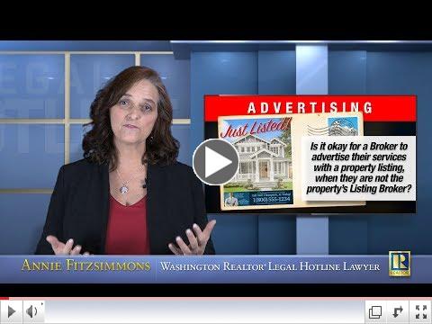 Can you advertise Listings that aren't yours?