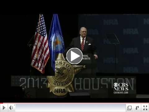 New NRA president Obama's gun agenda motivated by revenge