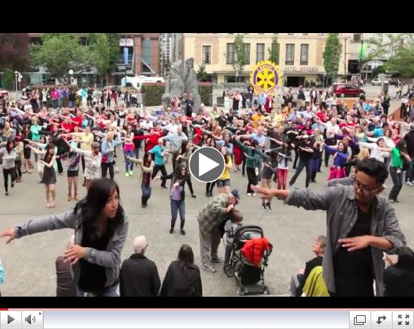 OFFICIAL VANCOUVER FLASH MOB- Rotary 