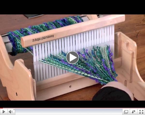 Weaving on the SampleIt Loom