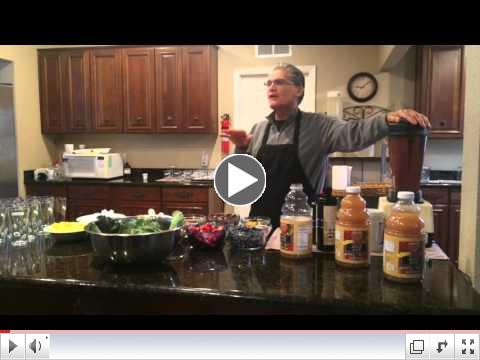 NEW- DANNY VIERRA MAKES AND EXPLAINS THE SUPER GREEN SMOOTHIE