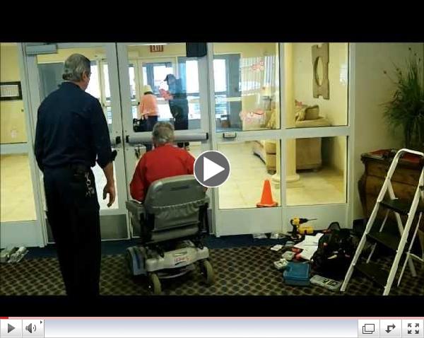 AA LOCK & KEY INSTALLS AN ADA EZ DOOR OPENER