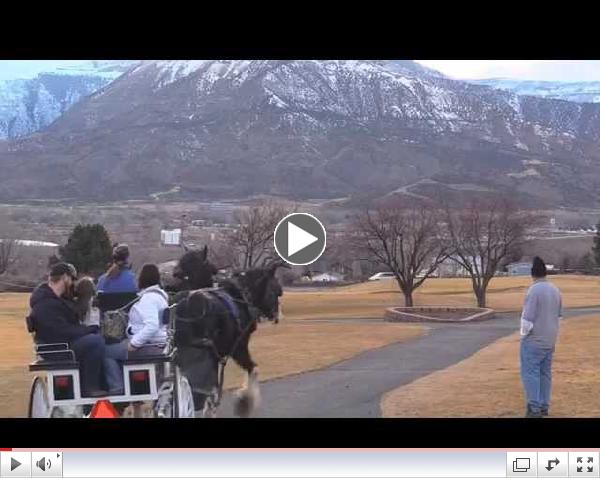 Winterfest, 2015, Grand Finale, Battlement Mesa, Colorado, January 31, 2015