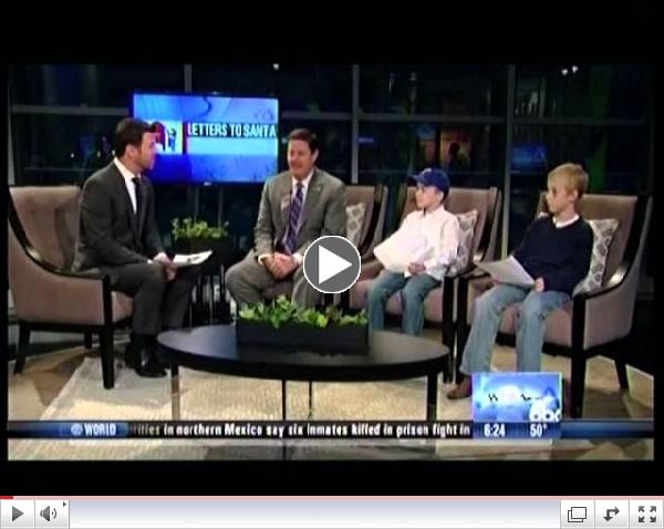 Bradfield students Jack and Truman were featured on WFAA's Good Morning Texas this morning with Make-A-Wish CEO 