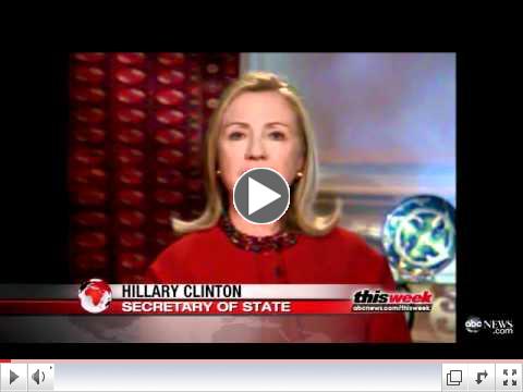 Clinton Warns Iran: U.S. Committed to Iraq