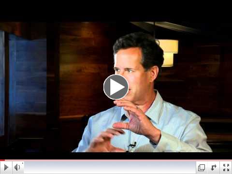 Sen. Rick Santorum on Shariah Law