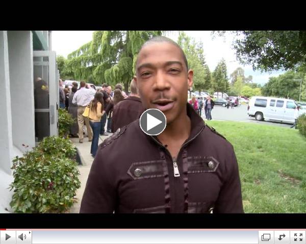 Ja Rule & Adrienne Bailon worshiping at EVC & talking about