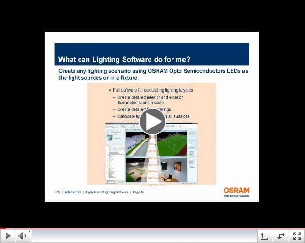 OSRAM-OS LED FUNDAMENTALS Optical and Lighting Software