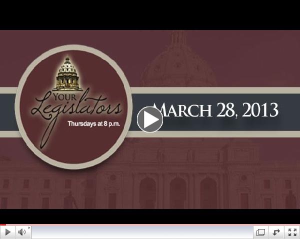 Your Legislators: March 28, 2013