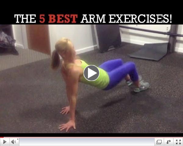 Sexy, Toned Arms Workout for Women! (5 HARDEST Arm Exercises Ever!)