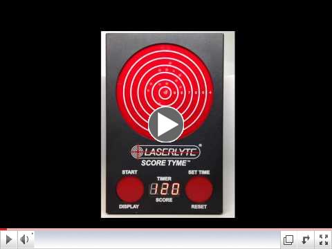 LaserLyte Score Tyme Trainer Target