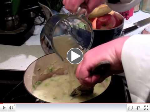 Potato Leek Soup with The Persnickety Chef