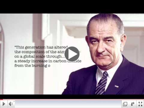 50 Years Ago, President LBJ on Climate Change
