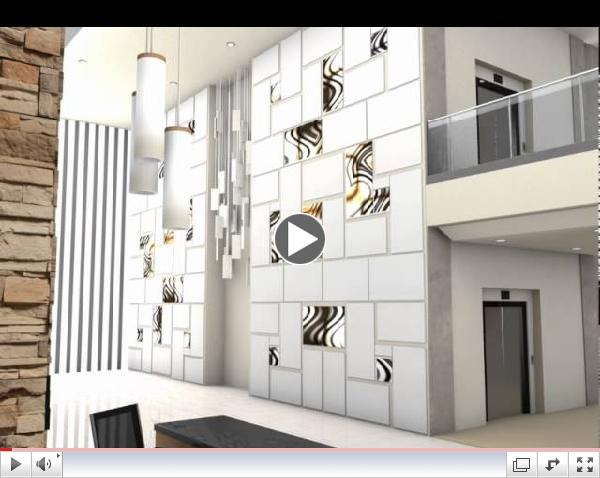 Planar Mosaic Architectural Displays