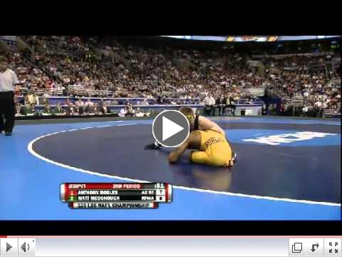 NCAA Wrestling National Championships Division 1 Anthony Robles vs. Matt McDonough (Full Match)