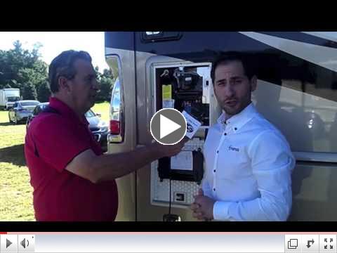 Truma's Billy DiDonito explains how the instant hot water system can be retrofitted by dealers to any RV.