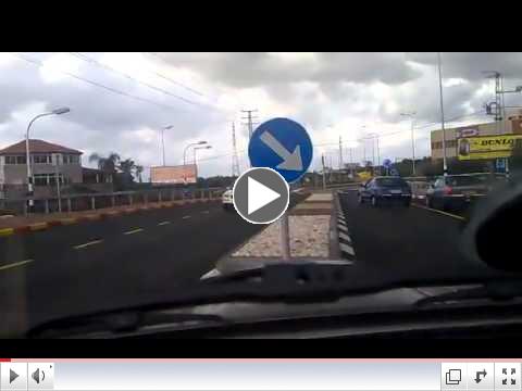 VIDEO: Arab Muslim carjacker foiled by armed Israeli (version of George Zimmerman... to a point)
