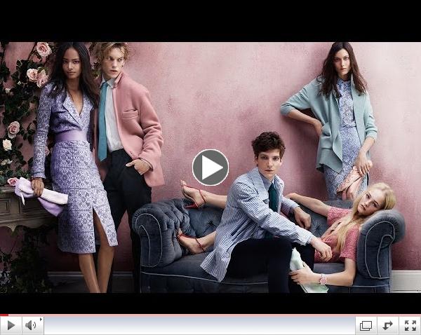 Artists & Roses - The Burberry Prorsum Spring/Summer 2014 Campaign
