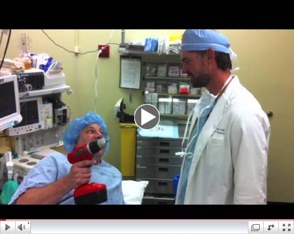 A Bro can help perform his own surgery
