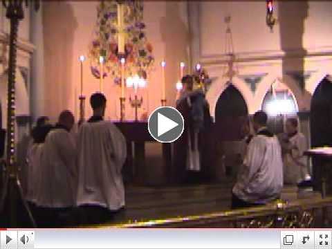 Order for Compline with Benediction of the Blessed Sacrament