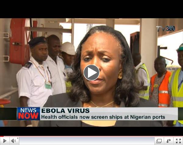 Nigeria screens ships at ports for Ebola