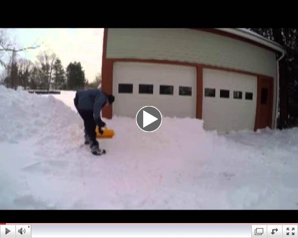Bluegrass Shoveling.... a little fun