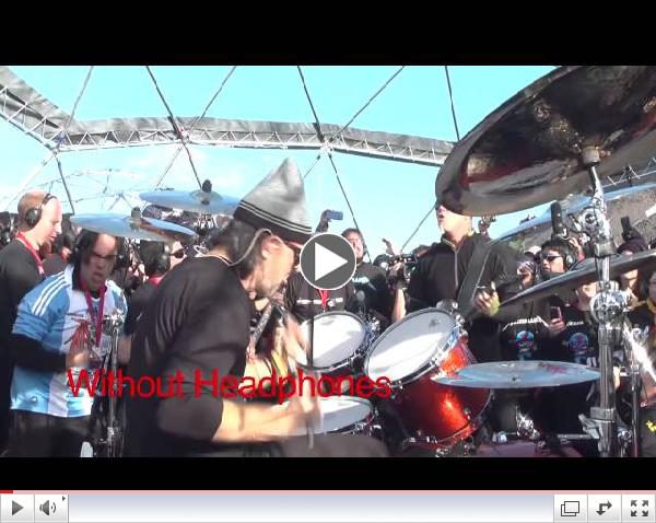 Metallica Freeze 'Em All in Antarctica
