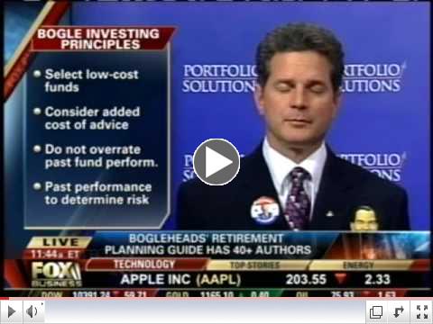 Rick Ferri on Fox Business - Bogleheads' Guide to Retirement Planning