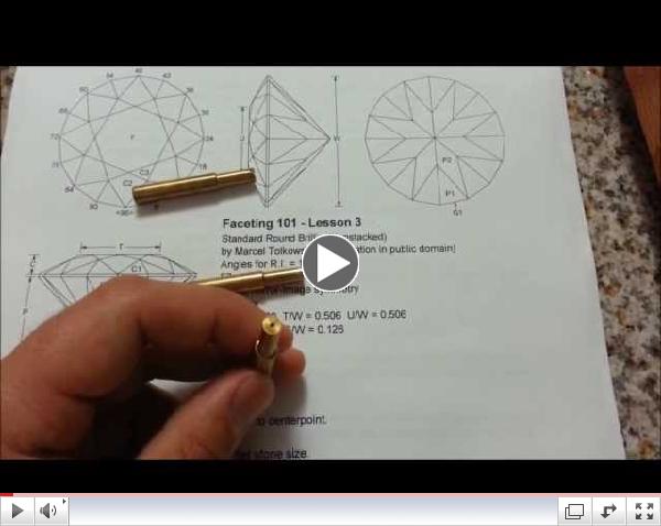 Faceting 101 Chapter 2 Dops