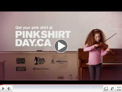 Pink Shirt Day 2013 - TV Commercial
