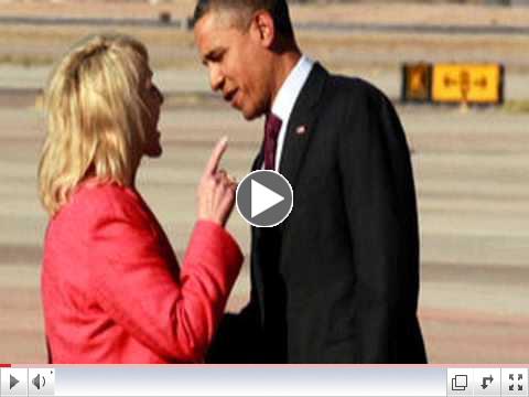 Governor Jan Brewer Lashes Out at Obama on Tarmac in Arizona