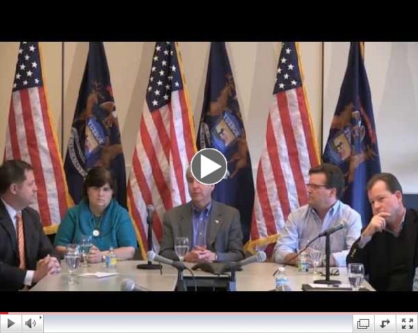 Governor Rick Snyder Hosts Press Conference on Freedom to Work / Right to Work
