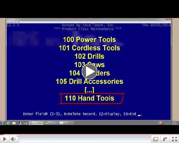 How to Create Product Classes in Dynamo