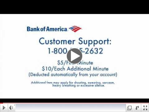 Bank of America Fees