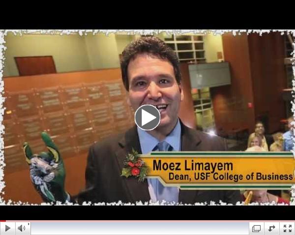 University of South Florida College of Business Holiday E-Card 2013