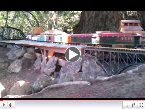 G-Scale 17-Car Consist Test Run at Lucky Mojo