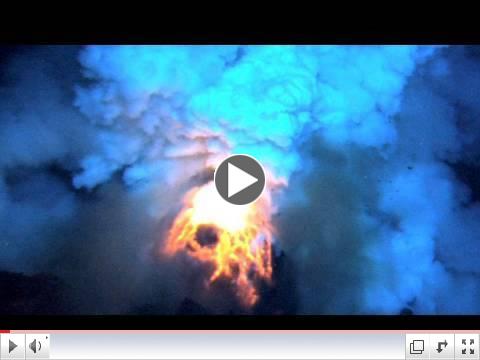 Undersea Volcano Eruptions Caught On Video