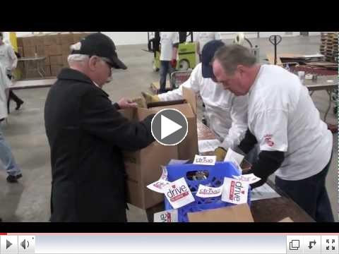 Kids Against Hunger and Lutherauto pack 750,000 meals