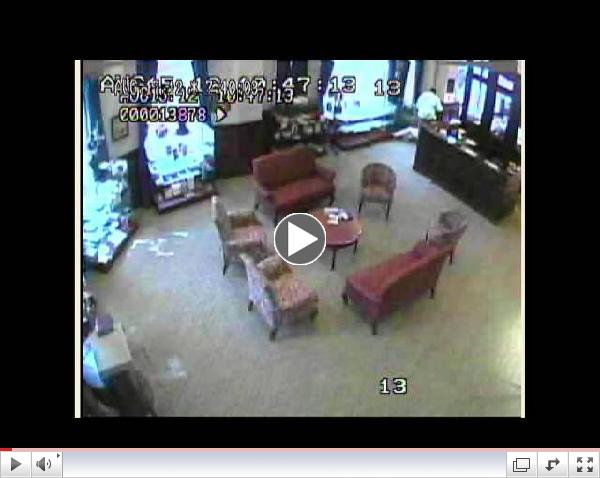 Security footage: Hero thwarts terrorist shooter at Family Research Council