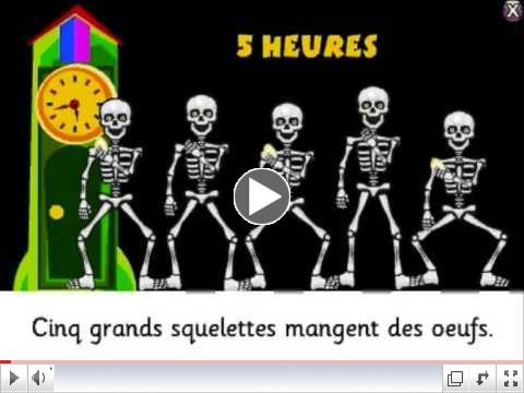 French Skeleton Song
