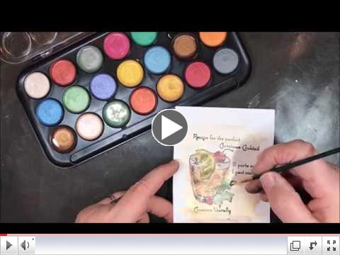 Pearlescent Watercolors